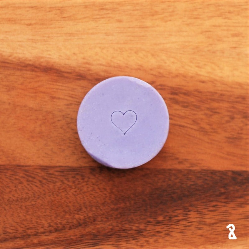 לב חותמת לסבונים טבעיים