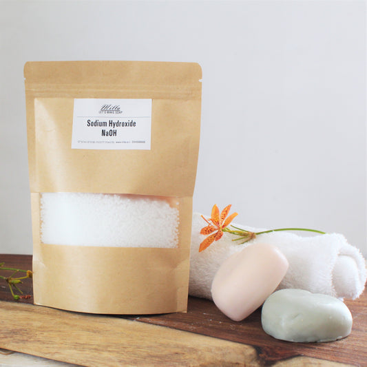 סודה קאוסטית להכנת סבון טבעי