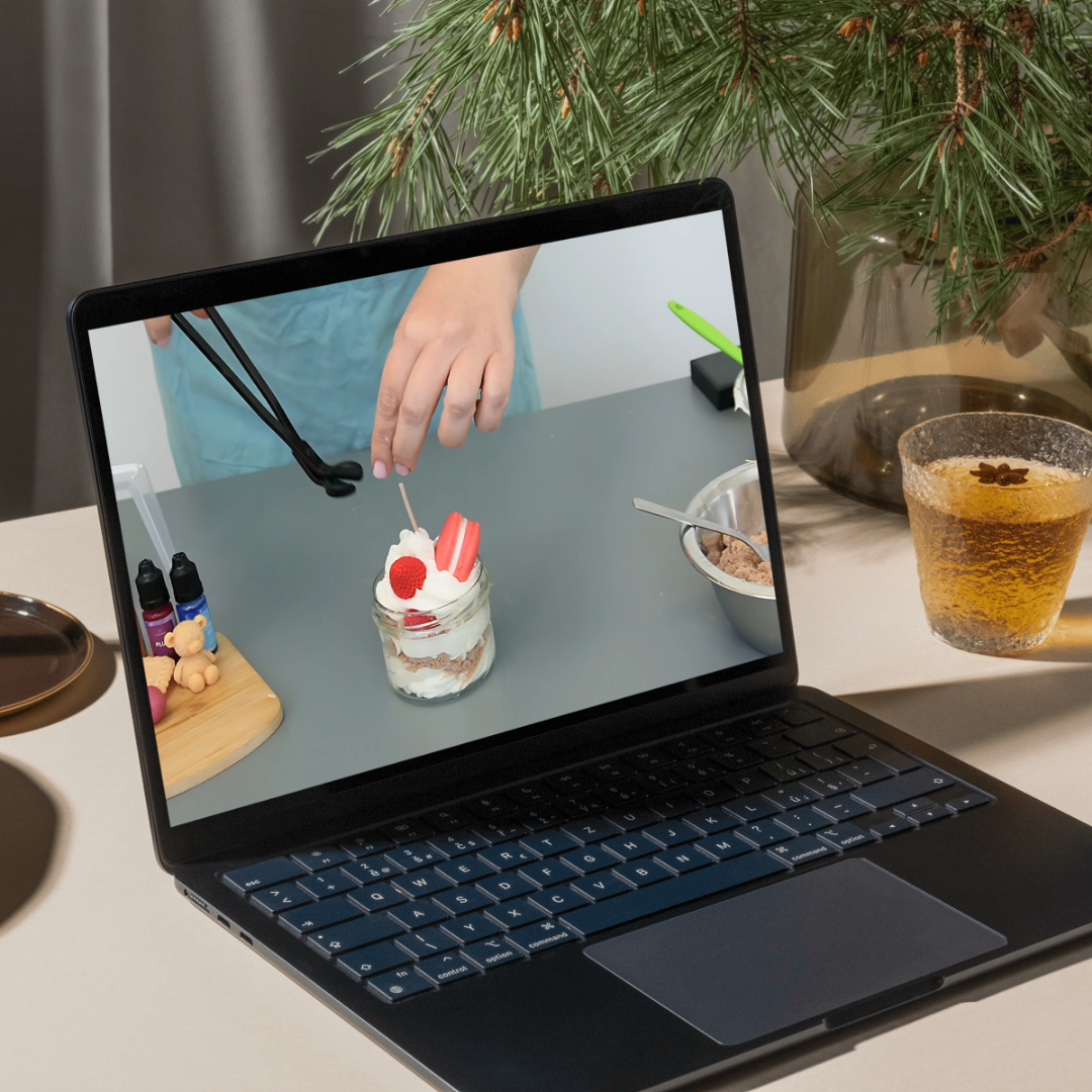 קורס דיגיטלי להכנת נרות משעוות סויה