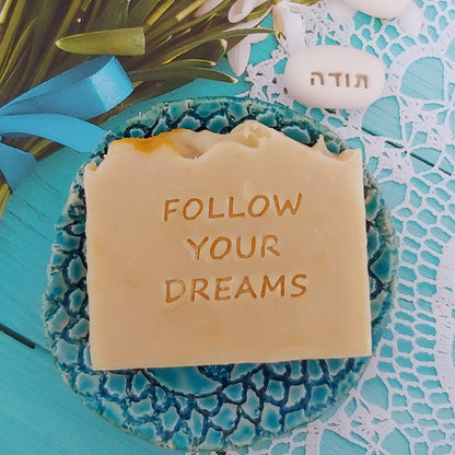 חותמת משפטי השראה לסבון וקרמיקה