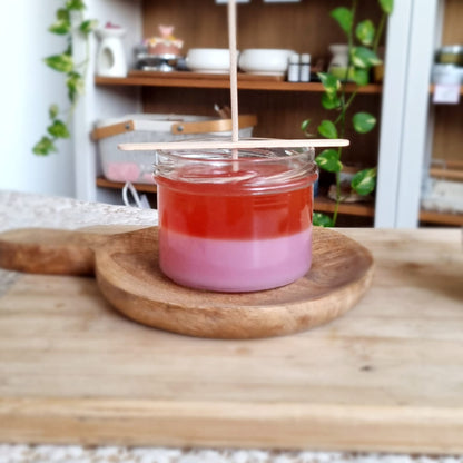 נר משעוות סויה טבעית