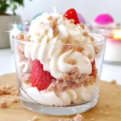 נר קינוח משעוות סויה