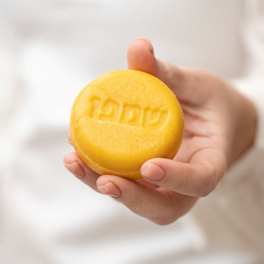 שמפו לשיער דק natural solid shampoo