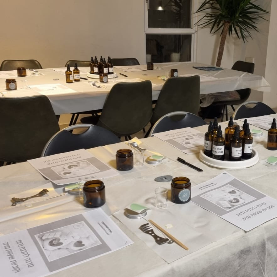 סדנה להכנת נרות יום הולדת למשפחה