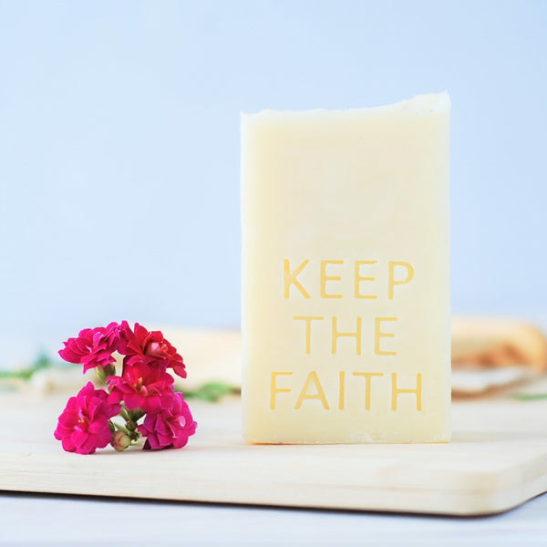 Keep the faith - חותמת לסבון